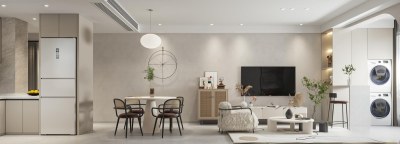 侘寂客餐厅3D模型下载